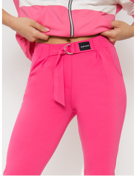 LOTTY Belted Trousers - Pink