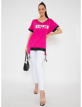 BORY Loose T-shirt - Pink