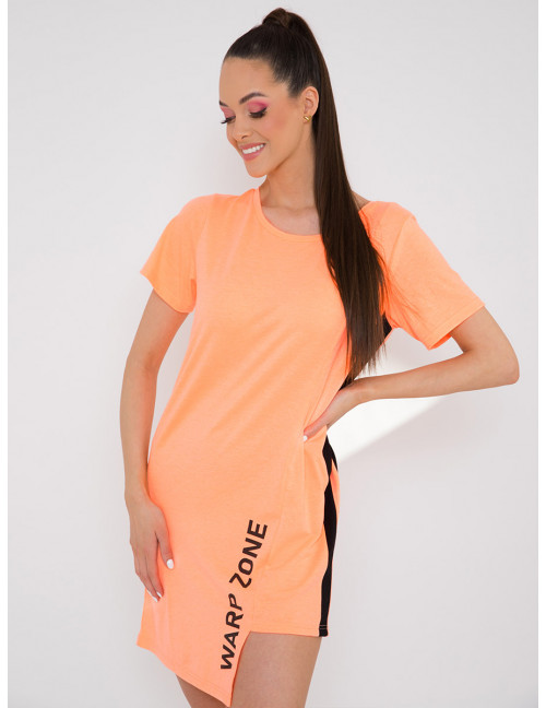 ASHLEY Cotton Tunic - Neon Orange