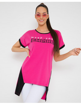 HELENA Cotton T-shirt - Pink
