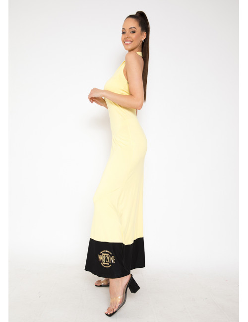 SARAH Maxi Dress - Pastel Yellow