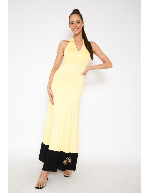 SARAH Maxi Dress - Pastel Yellow