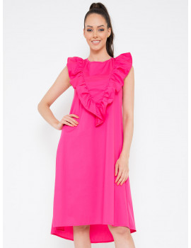 RUBY Poplin Dress - Pink