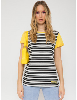 CASSIE Striped T-shirt - Yellow
