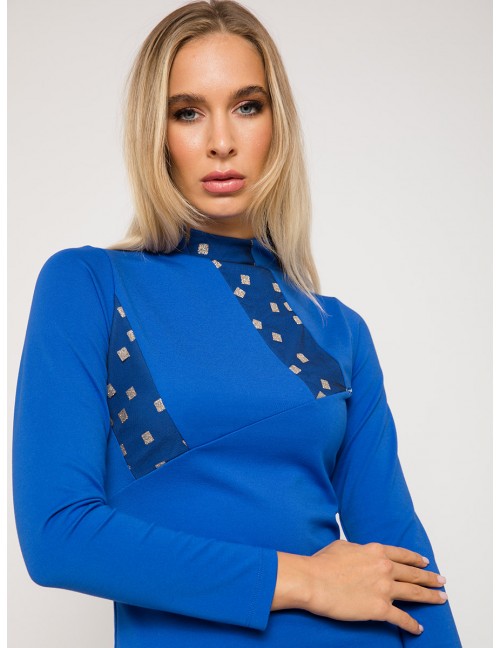 LYSANDRA Dress - Royal Blue