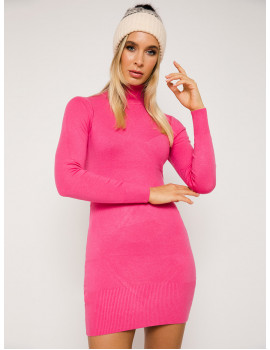 XANTHE Knit Dress/Tunic - Pink