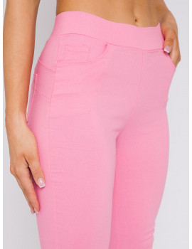 AVILLES Push Up Trousers - Pink