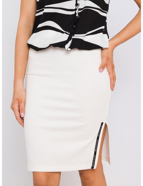 SASSARI Pencil Skirt - White
