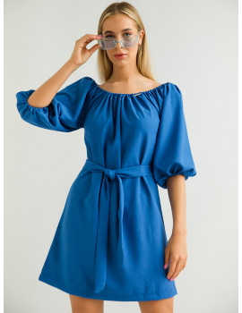 MARINA Len Dress - Royal Blue