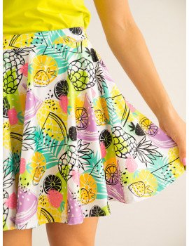 CHRISTINA Print Skirt - Fruit