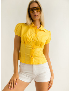 RADA Cotton Shirt - Yellow