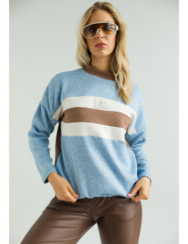 CONNIE Knit Jumper - Ice Blue