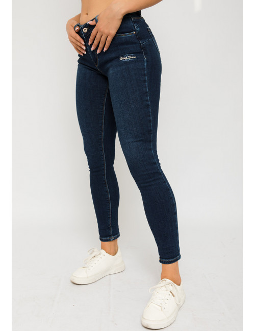 GAILA Embroidered Skinny Jeans