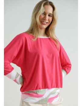 TAMMI Print Top - Pink