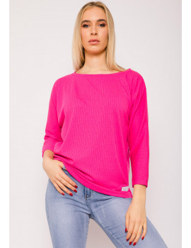 KAITI Ribbed Shirt - Pink