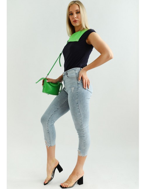 VALENTINA Embroidered Jeans