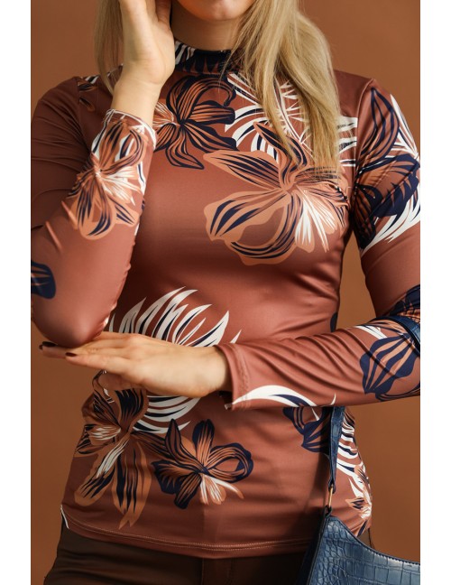 PERA Long Sleeve Shirt - Brown