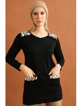 FLORANT Tunic - Black (Print)
