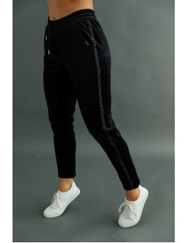 Velvet Trouser- Black