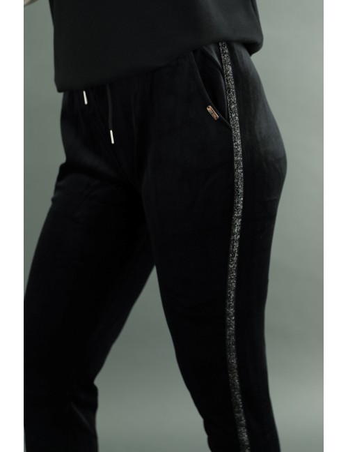 Bársony Nadrág - Fekete