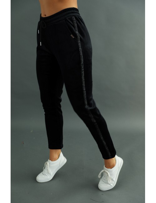 Bársony Nadrág - Fekete