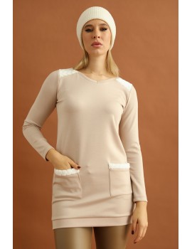 FLORANT Tunika - Bézs