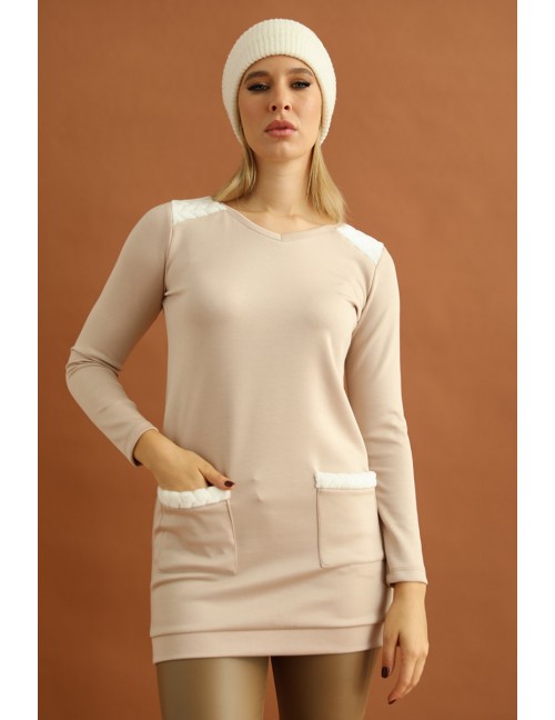 FLORANT Tunika - Bézs