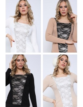 VALERIA Csipkés Felső - Több színben