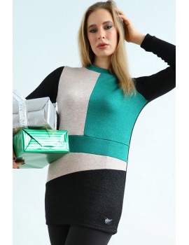 ZOE Knit Tunic - Pine Green