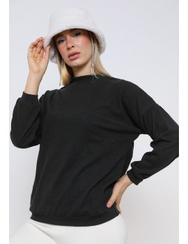 HEIDI Kötött Pulóver - Fekete