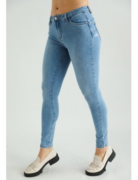 AMARYLLIS Embroidered Skinny Jeans