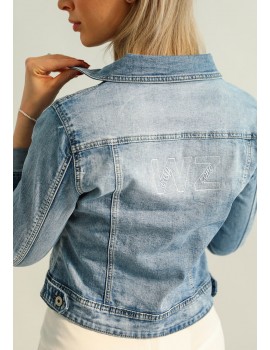JENNY Embroidered Denim Jacket