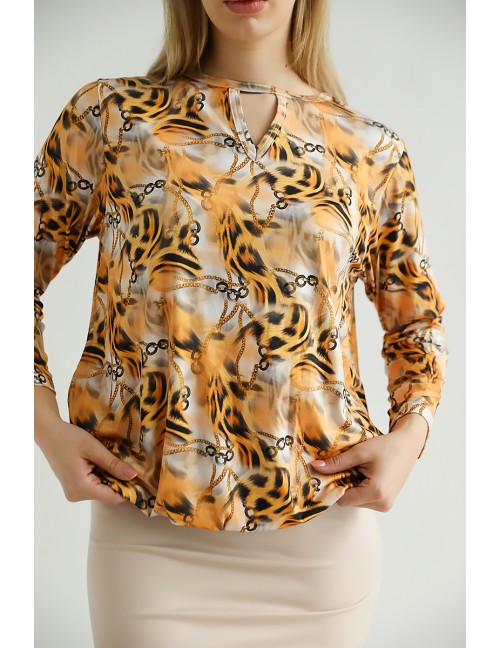 NANNIE Mintás Felső