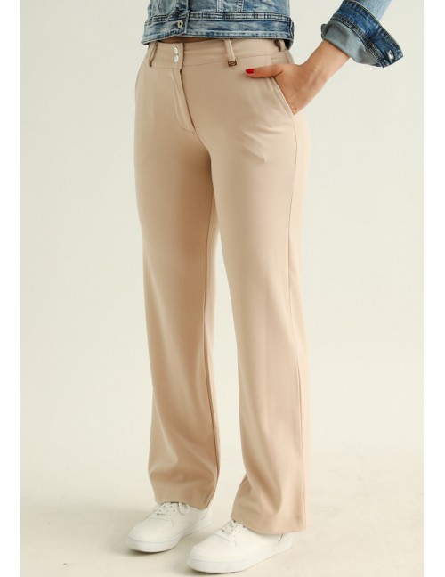 ELIANA Trousers - Beige