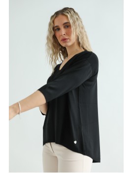 MONTI knitted top - Black