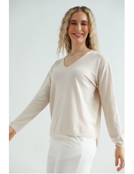 Felice knitted top - White