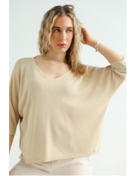 Fonten knitted top - Beige