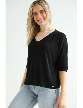 Fonten knitted top - Black