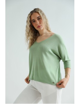 Fonten knitted top - Green