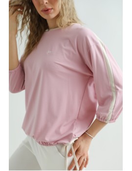 Side Knot Top - Pink