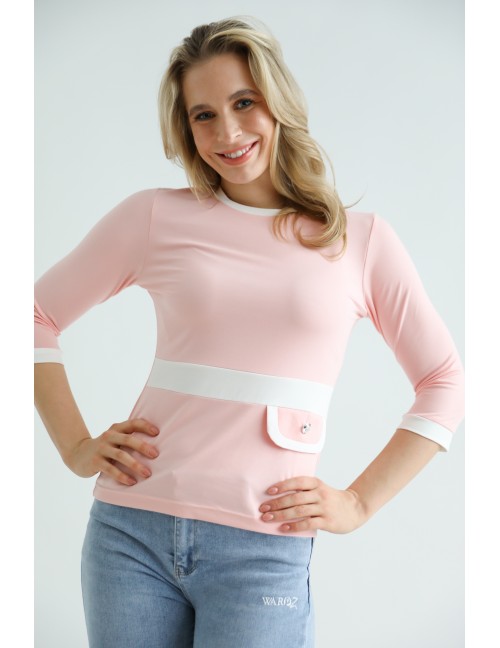 FINLEY Gombos Felső - Rózsaszín