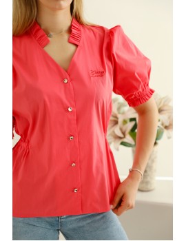 YASMIN Hímzett Puplin Ing - Dinnye