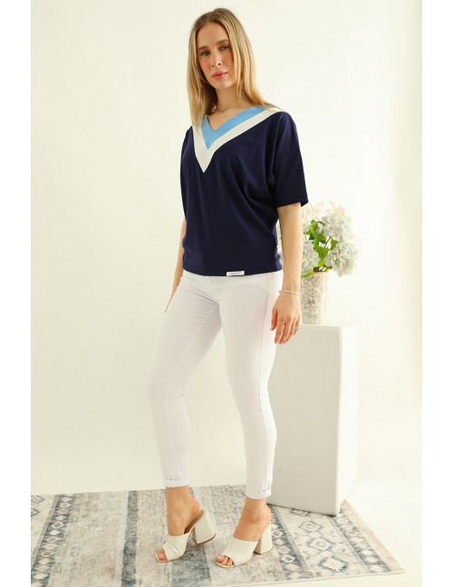 IVEY Hímzett Farmernadrág (M-3XL)