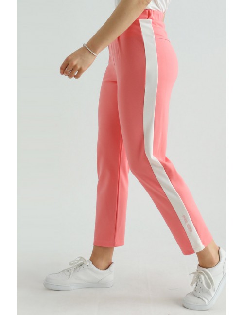 REGINA Elasztikus Puntó Nadrág - Korall