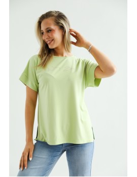 JENNIE T-Shirt - Apple Green