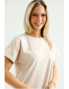 JENNIE T-Shirt - Beige