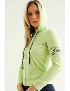 VERONICA Cardigan - Apple Green