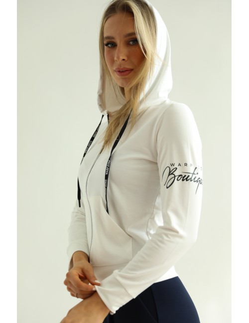 VERONICA Kapucnis Felső - Fehér