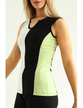 EVELIN Ujjatlan Felső - Almazöld