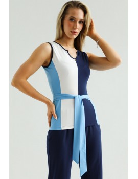 EVELIN Top - Royal Blue-Navy
